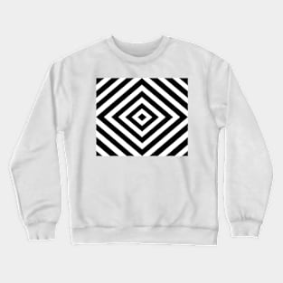 Abstract geometric pattern - black and white. Crewneck Sweatshirt